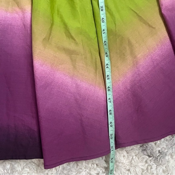 Beautiful Velvet And Ombré Off Shoulder Ruffle A-Line Maxi Dress - Picture 15 of 15